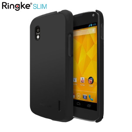 Rearth Ringke Slim Case for Google Nexus 4 - Black (Version 2)