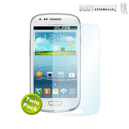 Protection d'écran Galaxy S3 Mini BodyGuardz  - Pack de 2