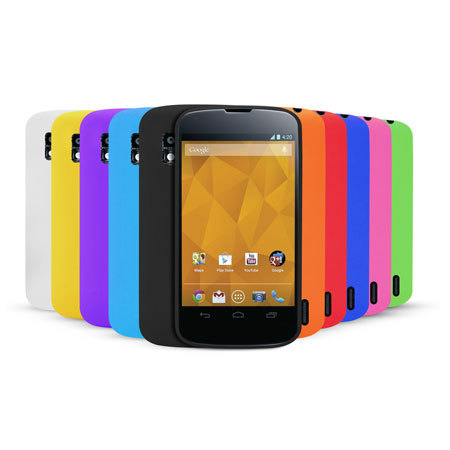 Pack de 10 Coques silicones Google Nexus 4