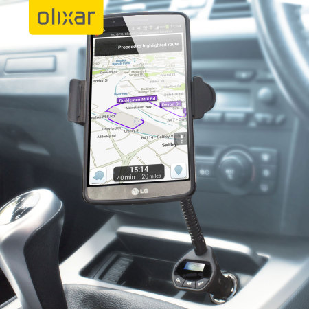 Olixar RoadTune Universal Hands-free In-Car Kit with FM Transmitter