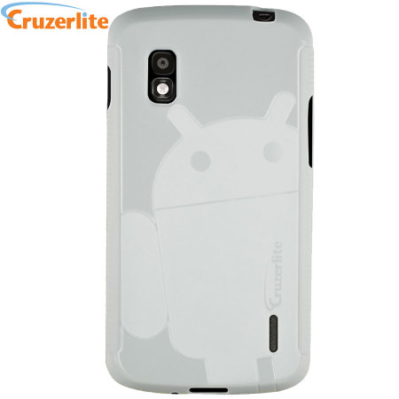 Cruzerlite Androidified TPU Case for Google Nexus 4 - White