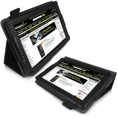 SD TabletWear Stand and Type Case - Amazon Kindle Fire -Koolstof Zwart
