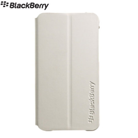 Blackberry Z10 Flip Shell - White - ACC-49284-202