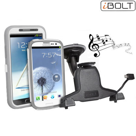 iBolt xProDock Active Music Vehicle Dock voor Samsung Smartphones