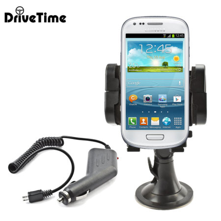 Support voiture Samsung Galaxy S3 Mini réglable DriveTime