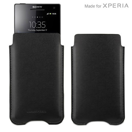 Sony Xperia Z SMA3127B Pouch Case - Black