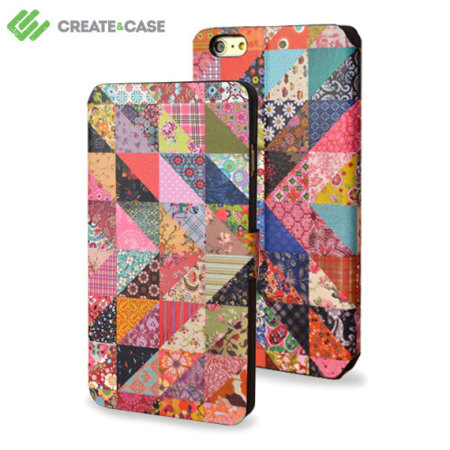Create and Case iPhone 5S / 5 Flip Case - Grandma Quilt