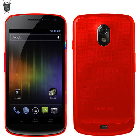 FlexiShield Skin voor Samsung Galaxy Nexus - Rood