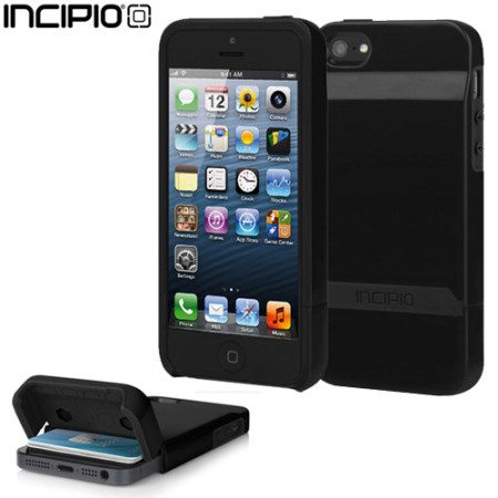 Incipio Stashback Credit Card Case for iPhone 5S / 5 - Black