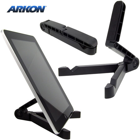 Arkon Desk & Travel Stand for Tablets inc all iPads, Nexus, Tabs