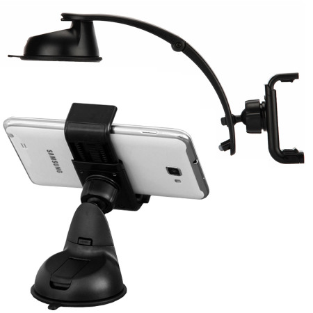 GripMount 2-in-1 Car Holder with Extendable Arm