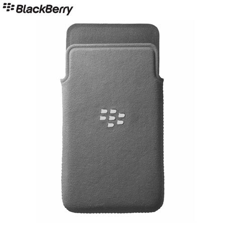 Blackberry Z10 MicroFibre Pocket - ACC-49282-201 - Grey