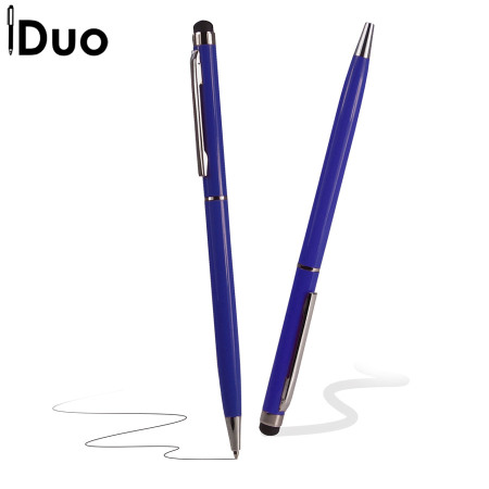 Stylet iDuo avec stylo - Bleu