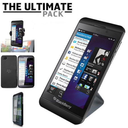 The Ultimate BlackBerry Z10 Accessory Pack - Black