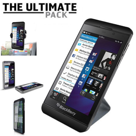 The Ultimate BlackBerry Z10 Accessory Pack - White