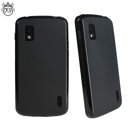 FlexiShield Skin for Google LG Nexus 4 - Black
