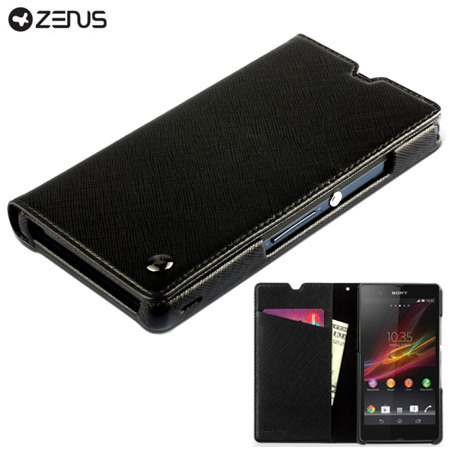 Zenus Prestige Minimal Diary for Sony Xperia Z - Black