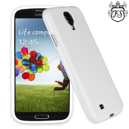 FlexiShield Case for Samsung Galaxy S4 - Solid White