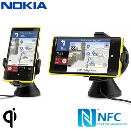 Nokia Qi Wireless Charging NFC Car Holder CR-200