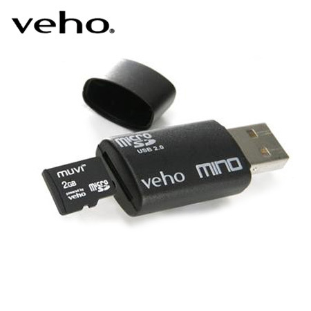 Lector de tarjeta Micro SD Veho VSD-003 USB