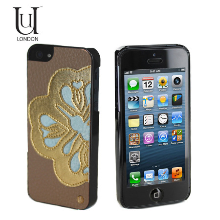 Mischa Barton Flower Case for iPhone 5S / 5 - Gold