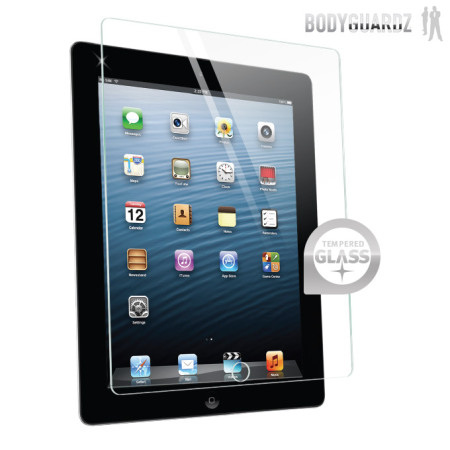 BodyGuardz Premium Apple iPad 4 / 3 / 2 Pure Glass Screen Protector