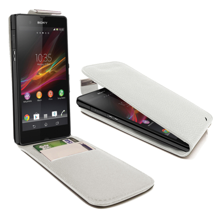 Sony Xperia Z Flip Case - White