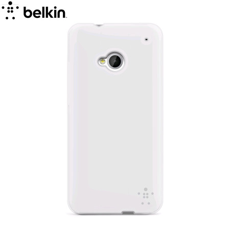 Belkin Grip Sheer Matte Case for HTC One - White