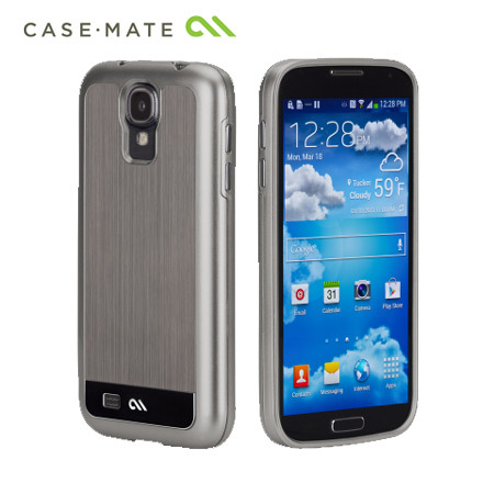 Case-Mate Premium Samsung Galaxy S4 - Brushed Aluminium