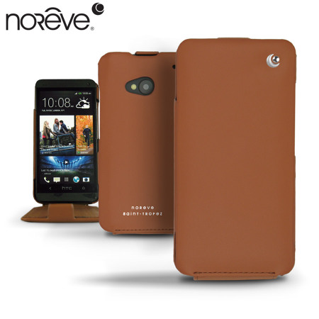 Noreve Tradition Leather Case for HTC One - Brown