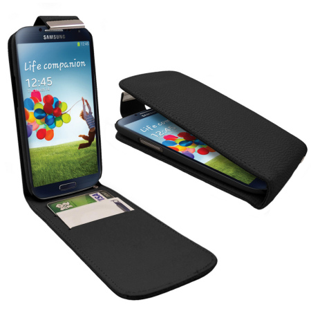 Samsung Galaxy S4 Flip Case - Black
