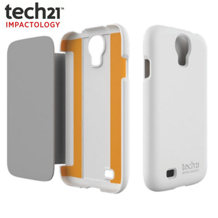 Tech21 Impact Snap Case with Flip for Samsung Galaxy S4 - White