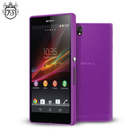 Flexishield Sony Xperia Z Case - Purple