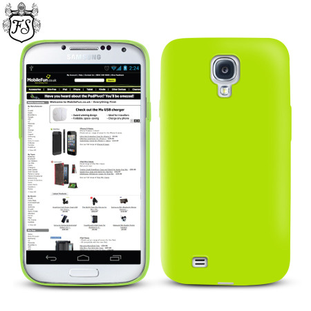FlexiShield Case for Samsung Galaxy S4 - Green