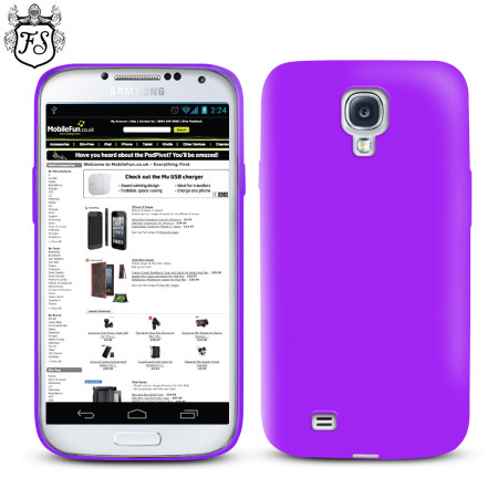 Coque Samsung Galaxy S4 FlexiShield - Violette