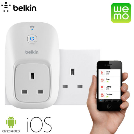 Belkin WeMo Home Automation Switch for Apple iOS and Android Devices