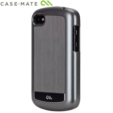 Coque BlackBerry Q10 Case-Mate Barely There – Aluminium Brossé