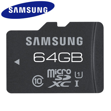Samsung 64gb Uhs 1 Grade 1 Microsdxc Pro Class 10