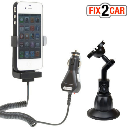 Fix2Car Active Holder with Suction Mount for iPhone 4 / 4S