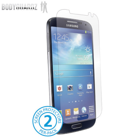 BodyGuardz Samsung Galaxy S4 Ultra Tough Screen Protector - Twin Pack