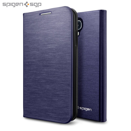 Spigen SGP Slim Wallet Case for Samsung Galaxy S4 - Navy