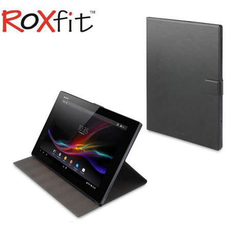 Petulance Opvoeding gras Roxfit Sony Tablet Xperia Z Book Case SMT5133B - Black