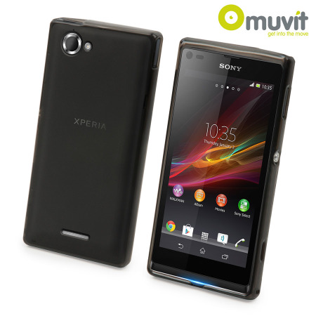 Muvit miniGEL Case for Sony Xperia L - Black