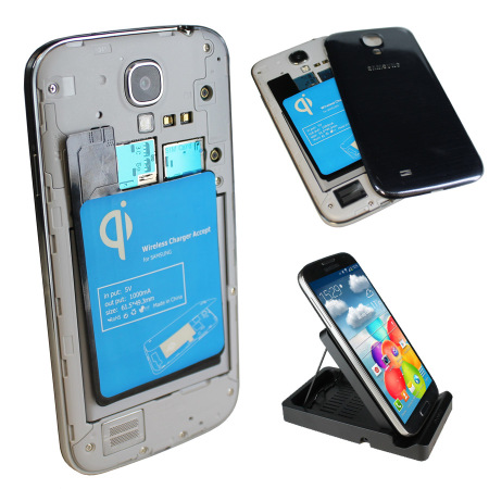 Qi Internal Wireless Charging Adapter for Samsung Galaxy S4