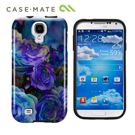CaseMate Galaxy S4 Hülle Midnight Roses