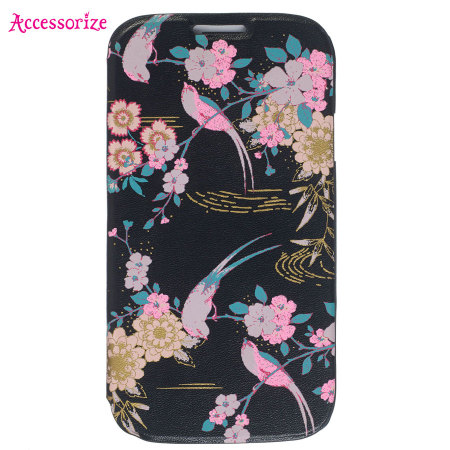  Accessorize Cover for Samsung Galaxy S4 - Oriental Bird