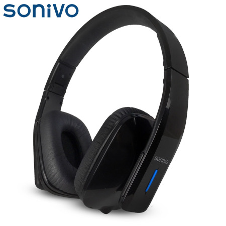 Sonivo SBH150 Bluetooth Headphones - Black