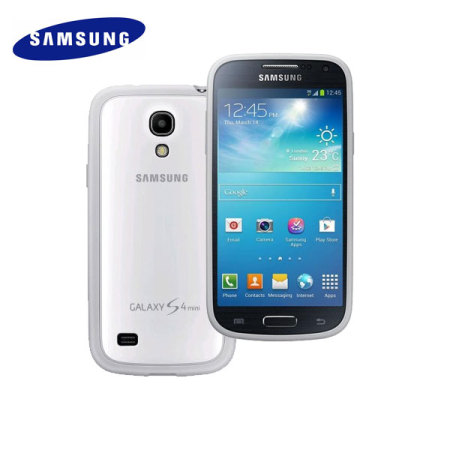 Coque Officielle Samsung Galaxy S4 Mini Protective Cover Plus – Blanche