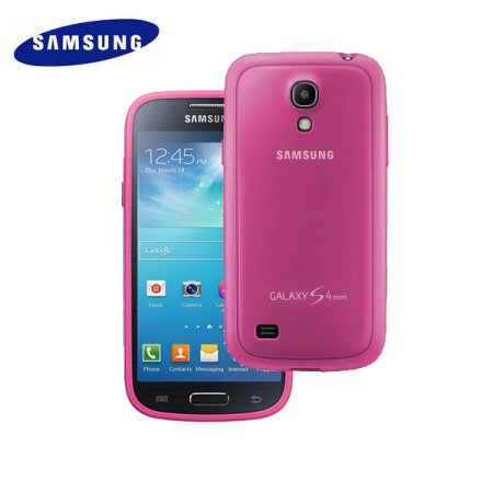 Coque Officielle Samsung Galaxy S4 Mini Protective Cover Plus - Rose