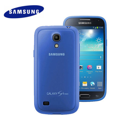 Official Samsung Galaxy S4 Mini Protective Cover Plus - Cyan